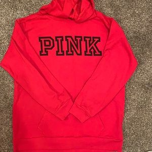 PINK Victoria Secret Red Hoodie